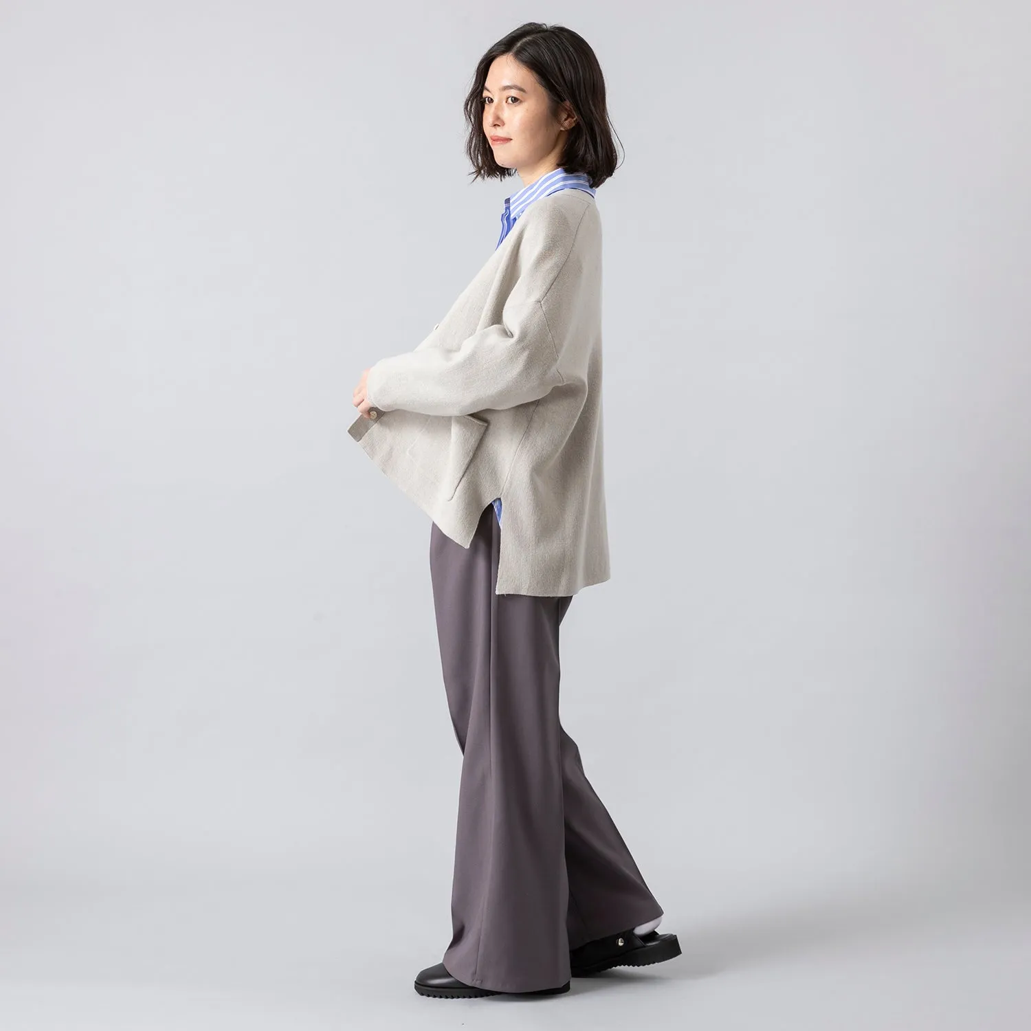 HEAVENLY | ヘブンリー　Cotton Smooth Knit Cardigan
