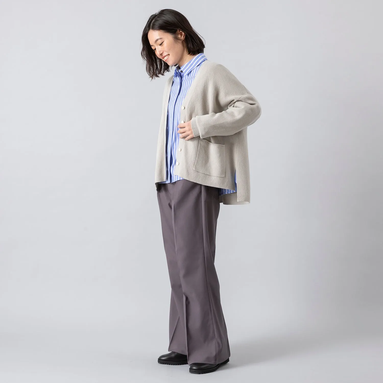 HEAVENLY | ヘブンリー　Cotton Smooth Knit Cardigan