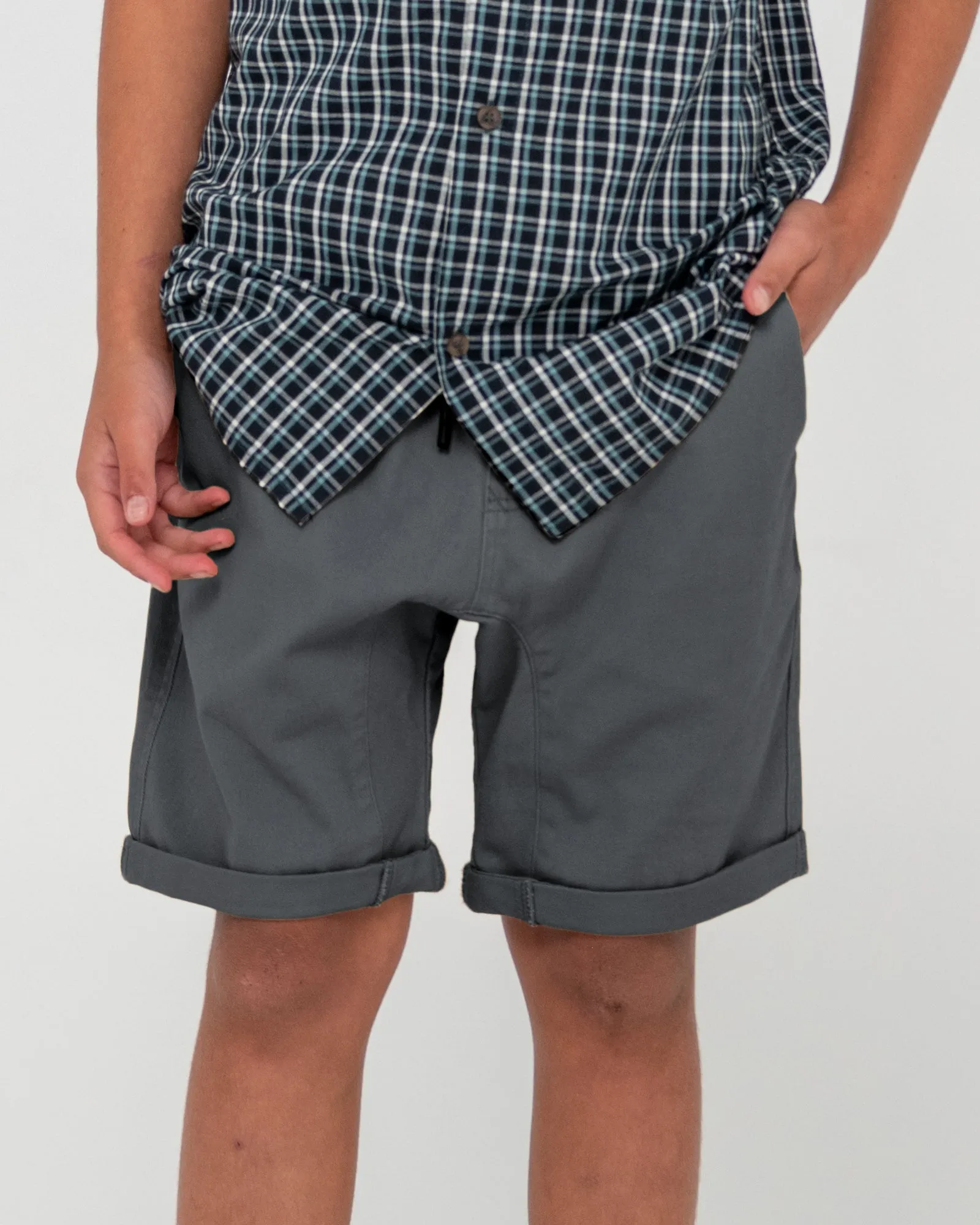 Hooked On Elastic Waist Short Boys