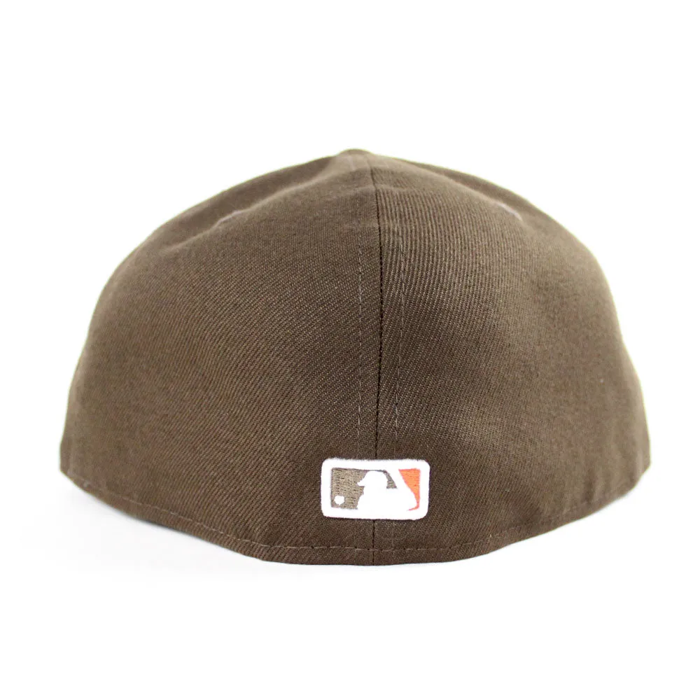 Houston Astros New Era 59Fifty Fitted Hat (Brown Pink Under Brim)