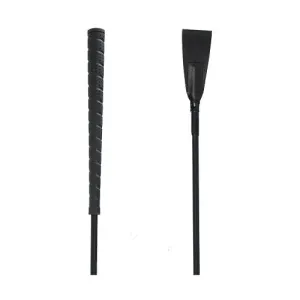 HySCHOOL Rubber Handled Horse Riding Whip
