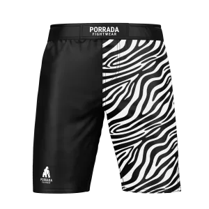IBJJF WHITE RANKED FIGHT SHORTS