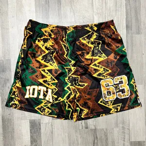 Iota ZIG ZAG Mesh Shorts