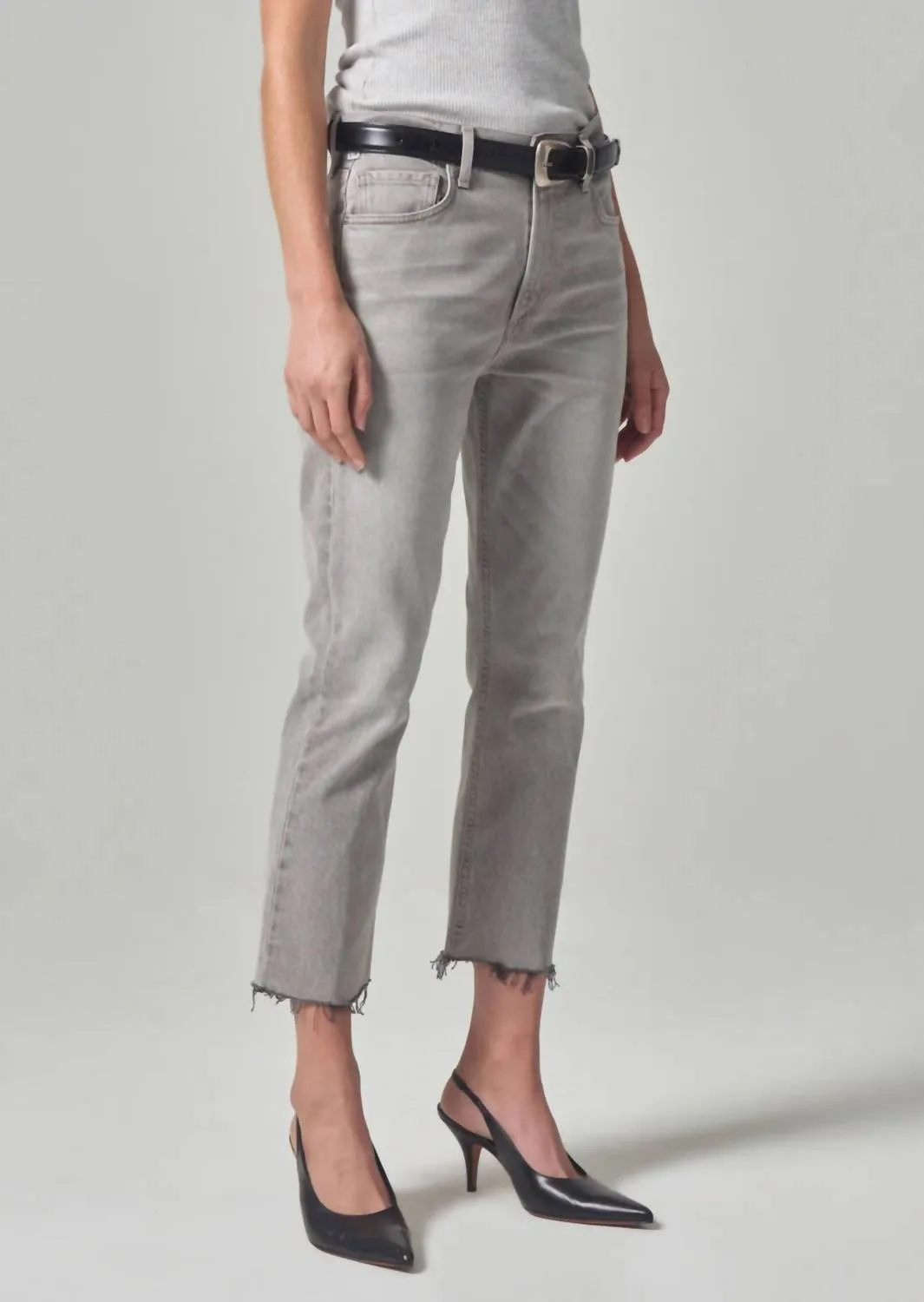 Isola Straight Crop Jeans