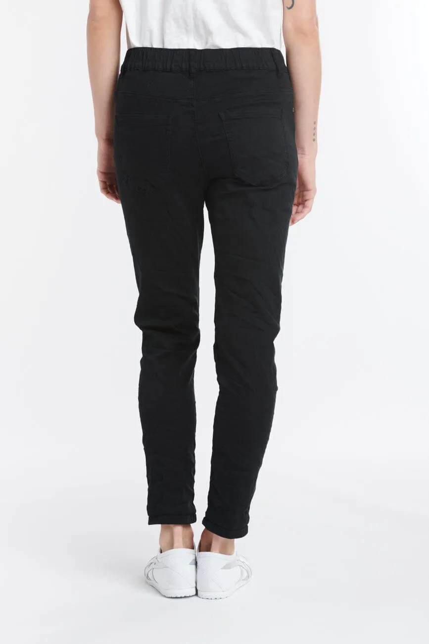 ITALIAN STAR Emma Stretch Jeans - Black