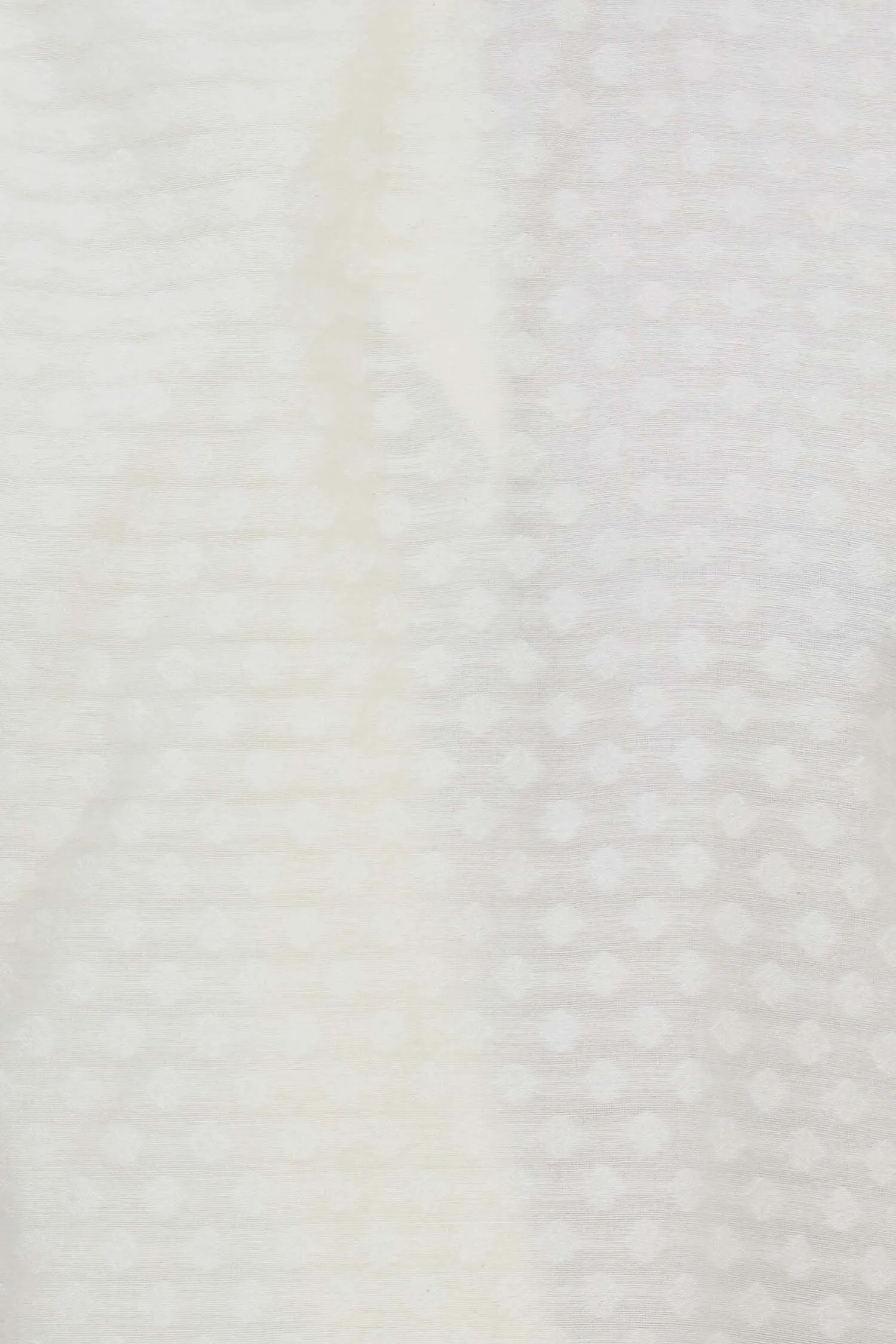 Ivory Chanderi Silk Kurta Set