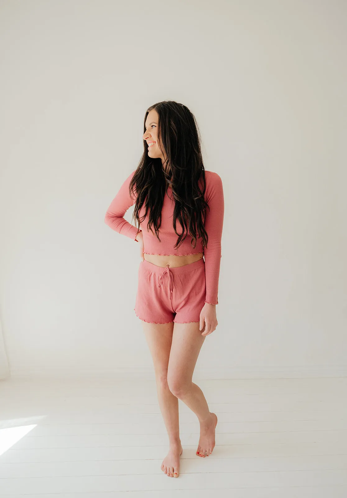 Izzy Crop Lounge Set