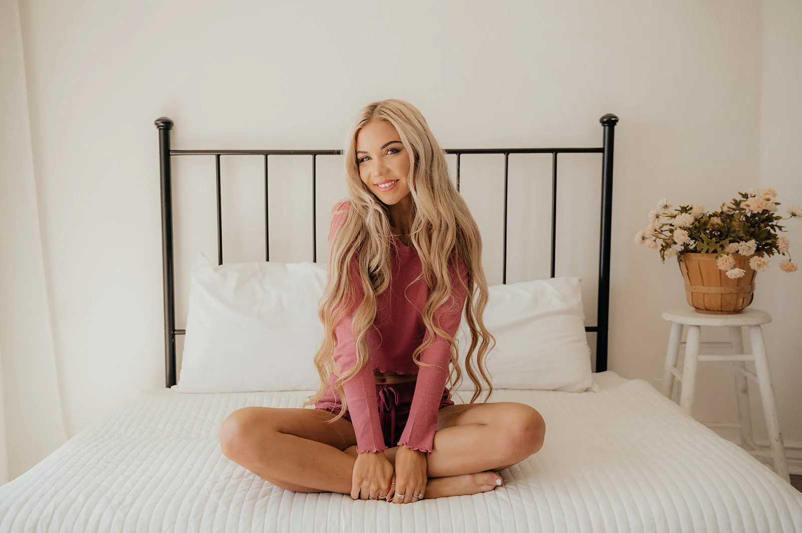 Izzy Crop Lounge Set