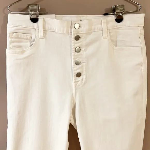 J Brand High-Rise Crop Skinny Jeans