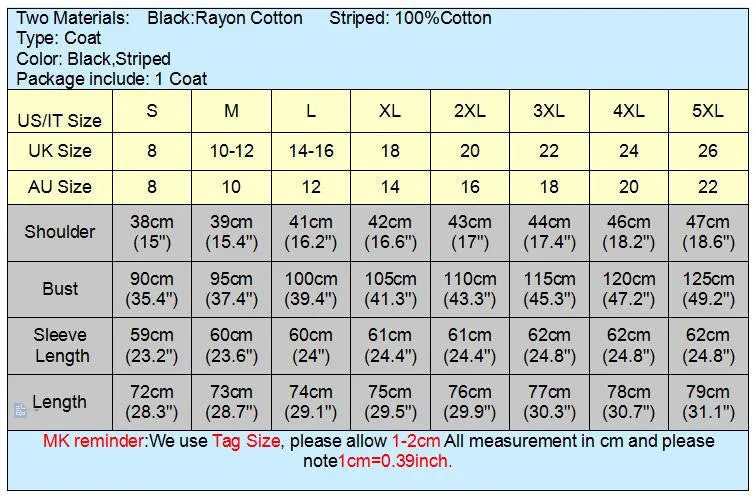 Jacket Plus Size Women Knitted Sweaters Striped Coat Cardigan Slim Open Stitch Long Sleeve