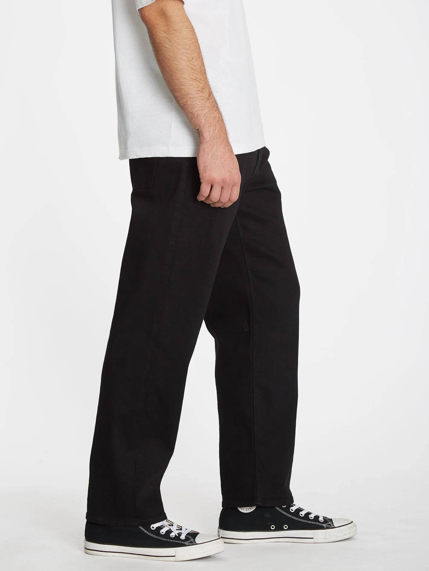 Jean Modown Tapered - BLACK ON BLACK