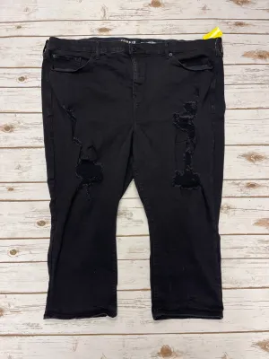 Jeans Skinny By Torrid In Black, Size: 26