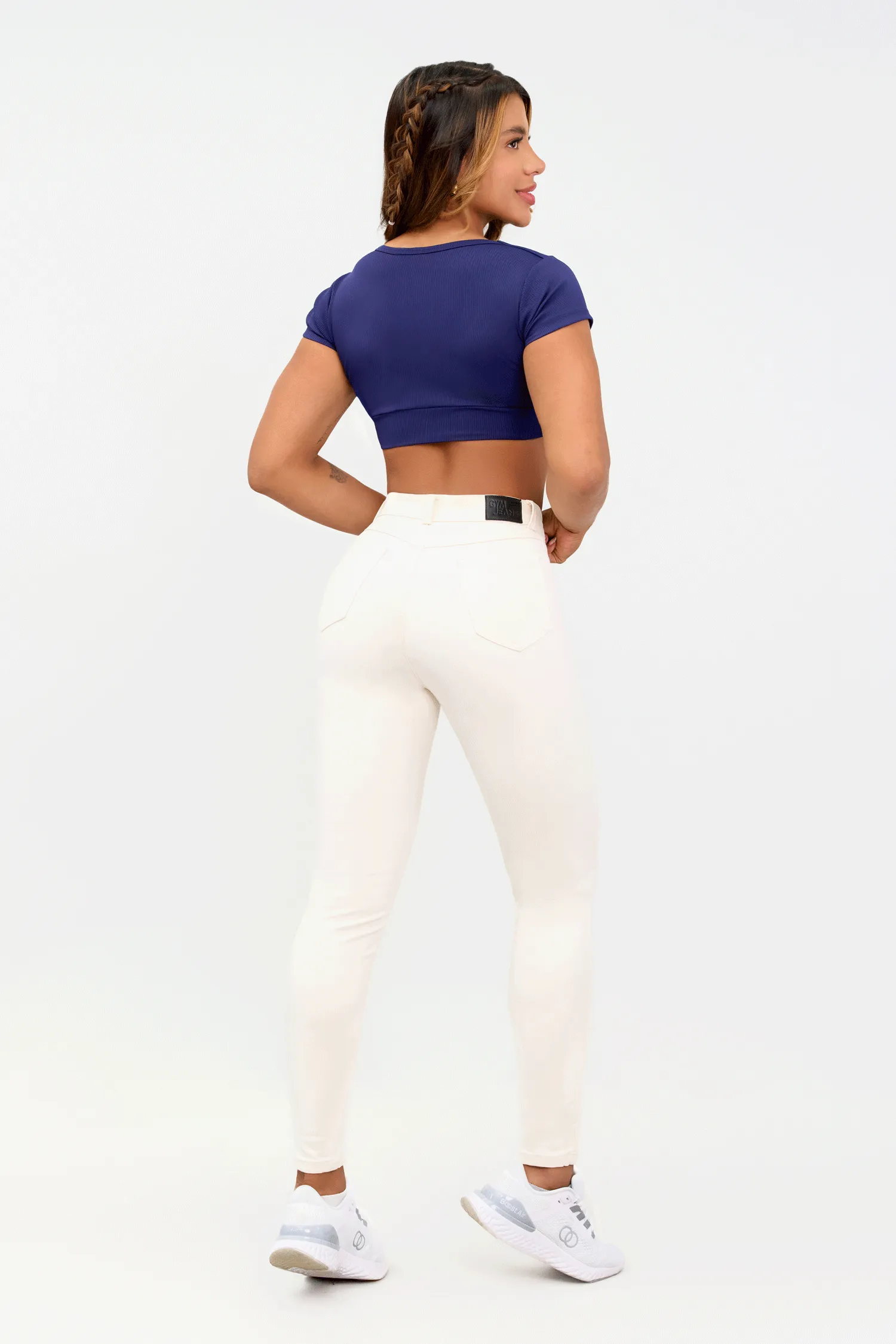 JEANS SUPER STRETCH MARFIL 01312CA-DS08
