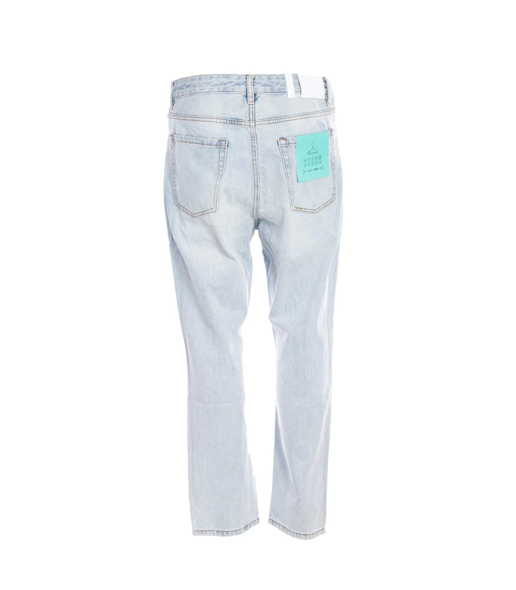 Jeans Uomo Cropped - Colore Unico