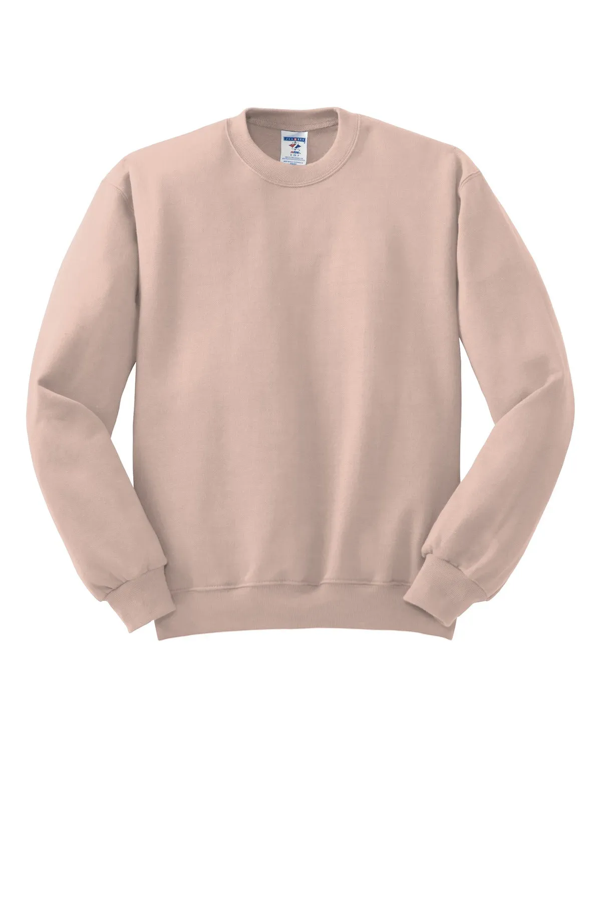 Jerzees NuBlend Crewneck Sweatshirt.  562M Blush Pink