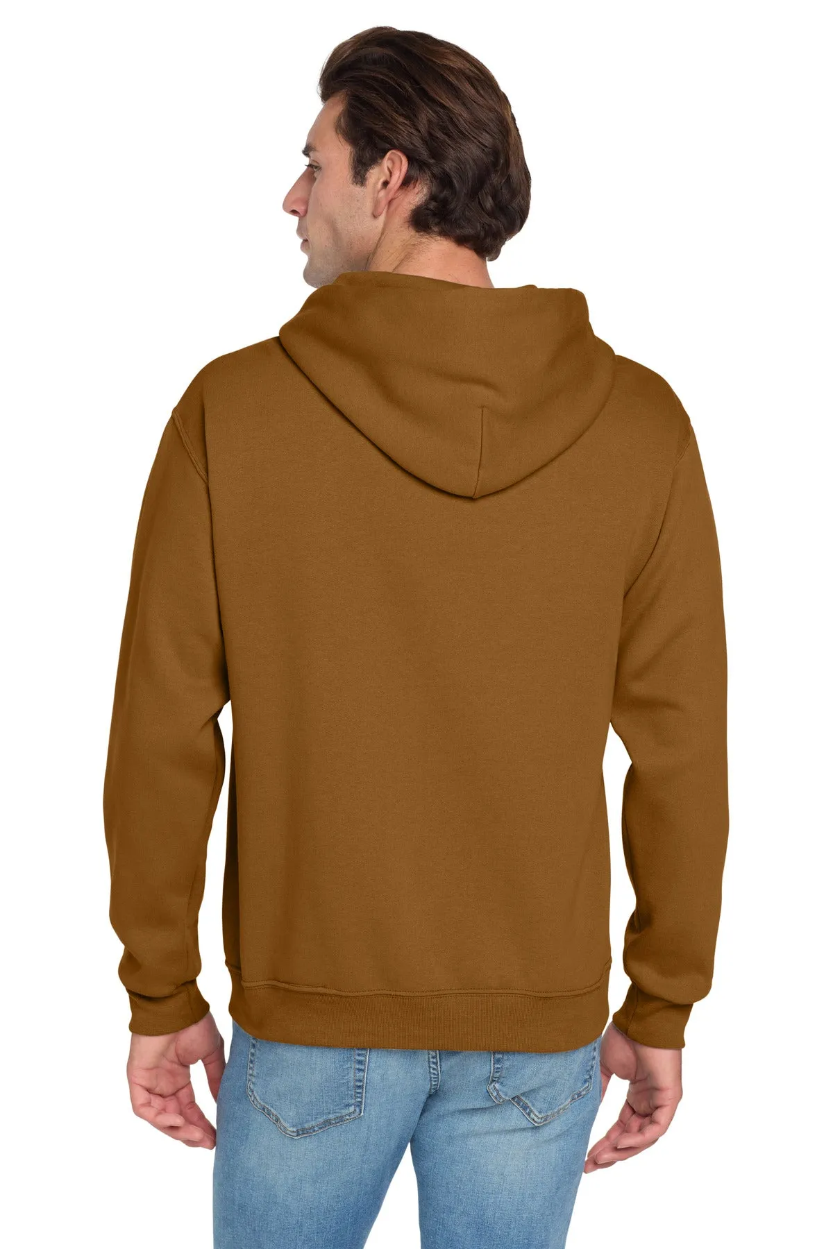 Jerzees NuBlend Pullover Hooded Sweatshirt.  996M Golden Pecan