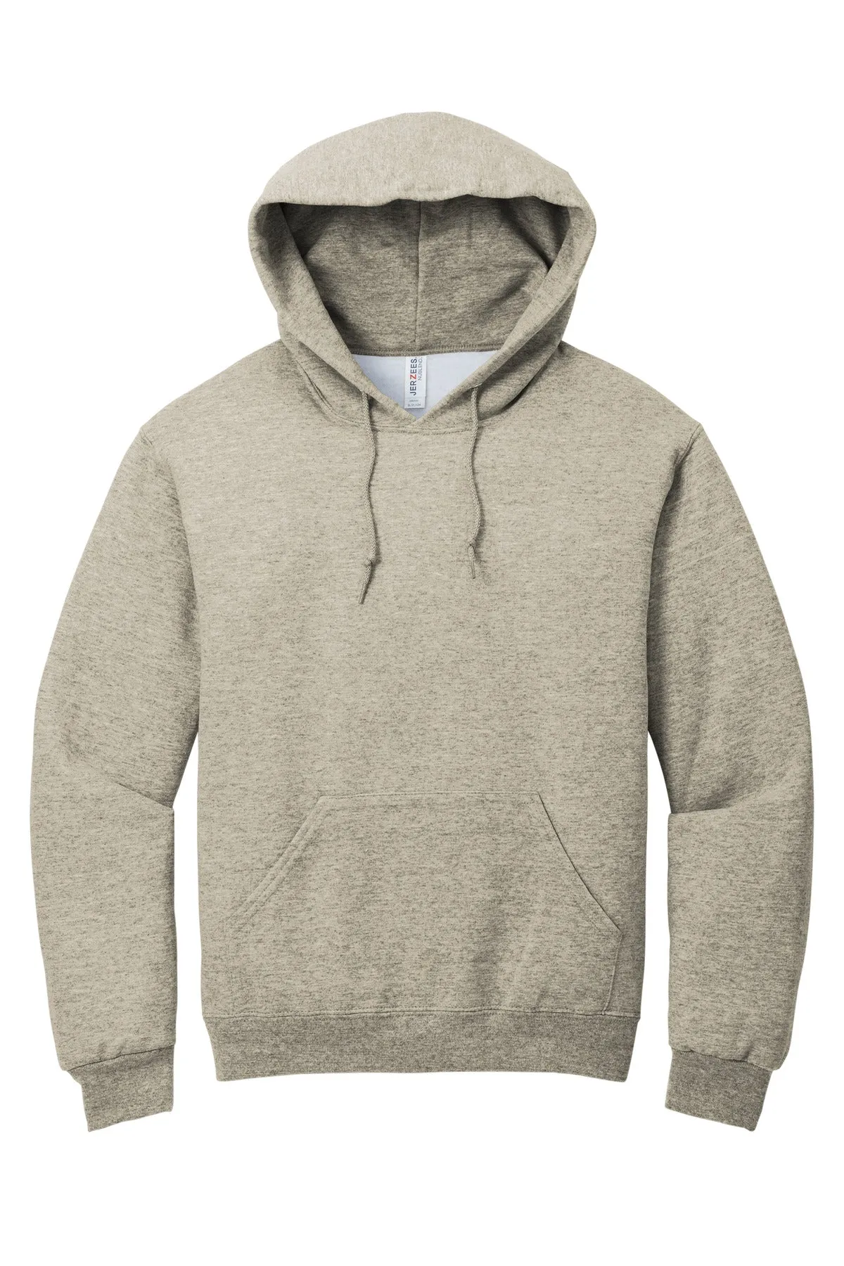 Jerzees NuBlend Pullover Hooded Sweatshirt.  996M Oatmeal Heather