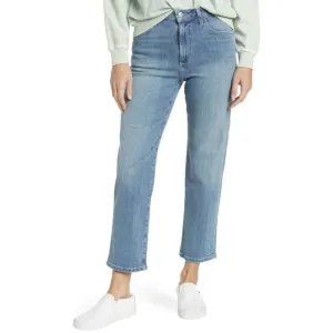 JOE’S • High Rise Straight Crop Jean ankle medium wash Esmaria blue