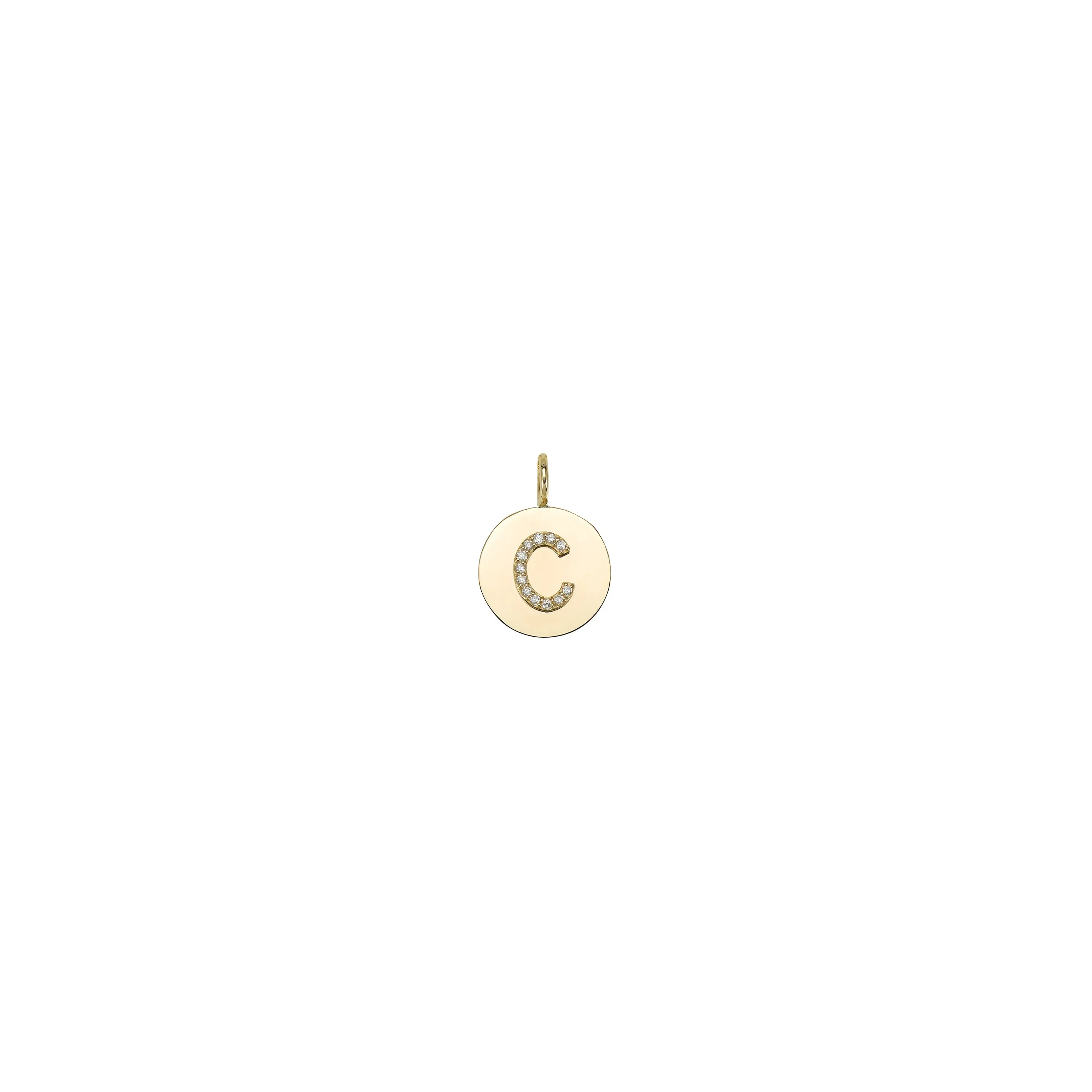 KARI DIAMOND MEDALLION CHARM-LOOSE