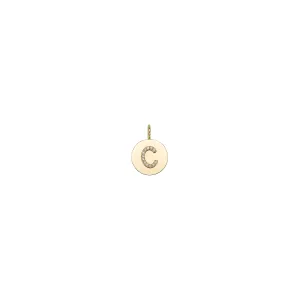 KARI DIAMOND MEDALLION CHARM-LOOSE
