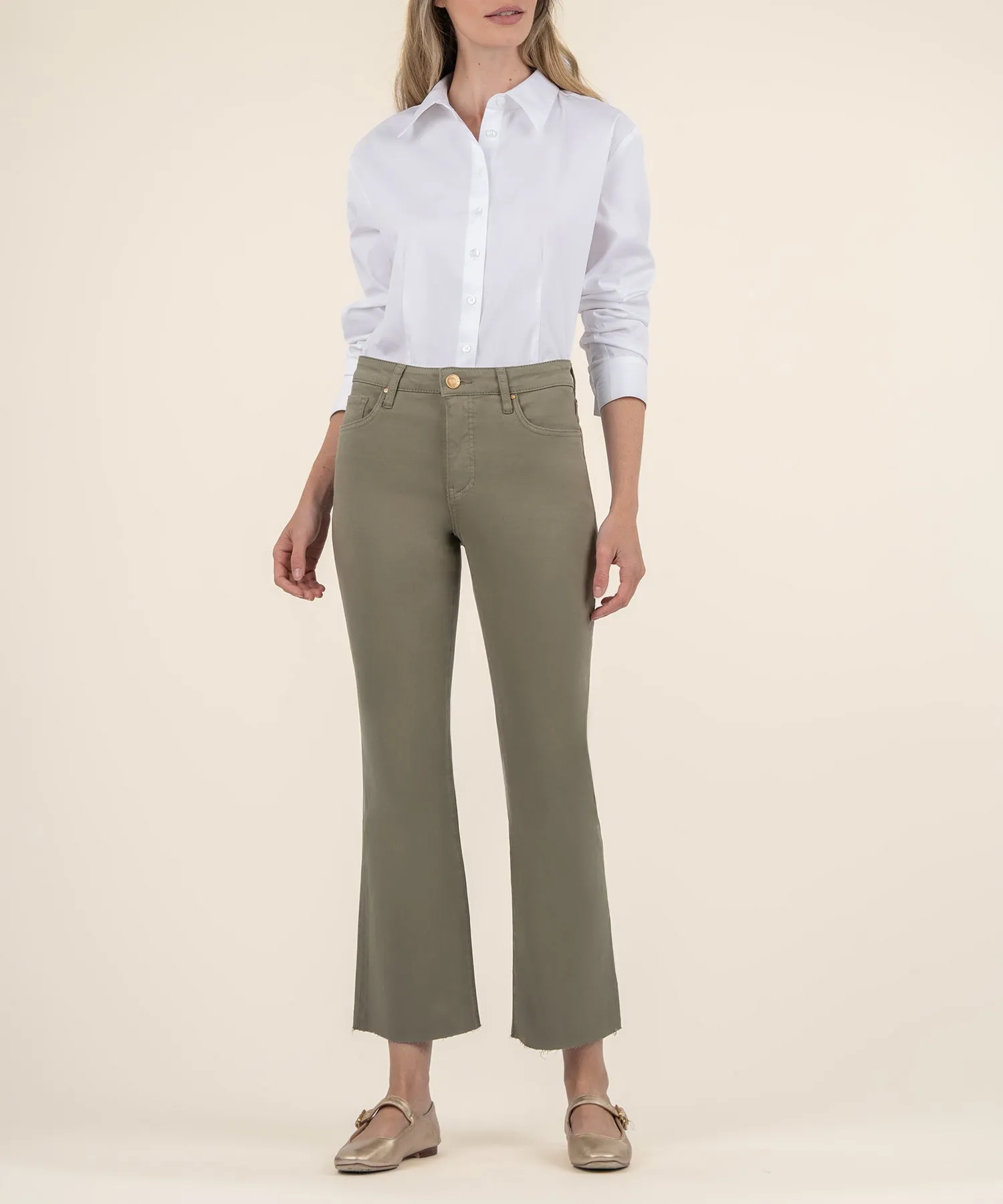 Kelsey High Rise Ankle Flare