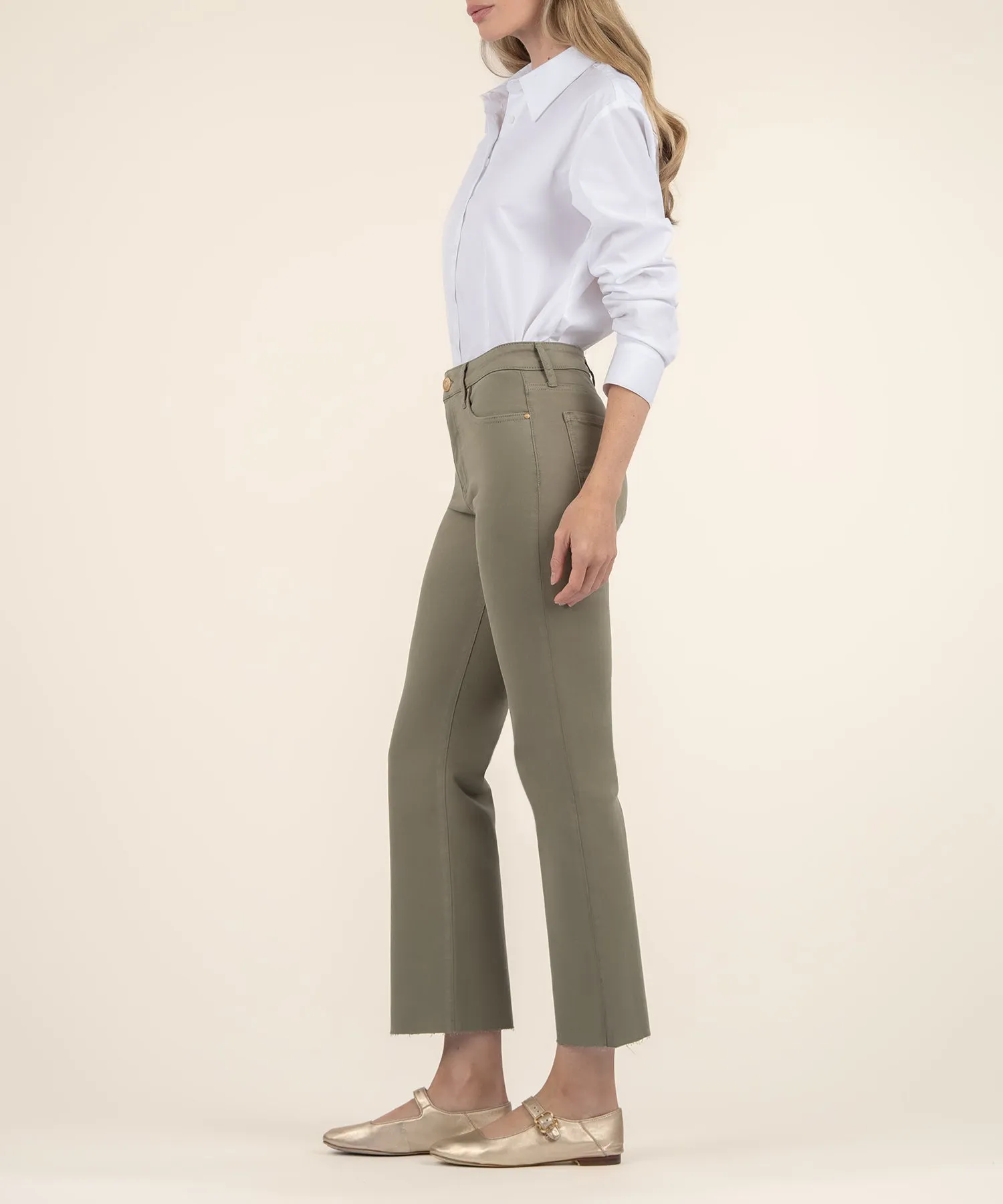 Kelsey High Rise Ankle Flare
