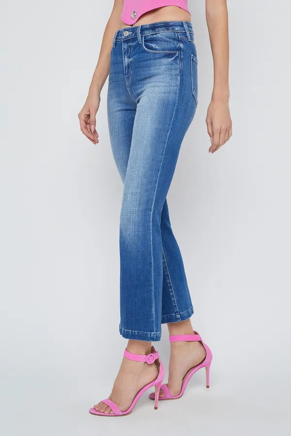 L'AGENCE - Ali H/R Slim Flare Jean - Palermo