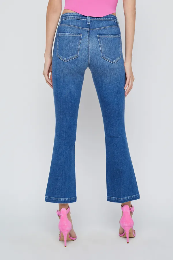 L'AGENCE - Ali H/R Slim Flare Jean - Palermo