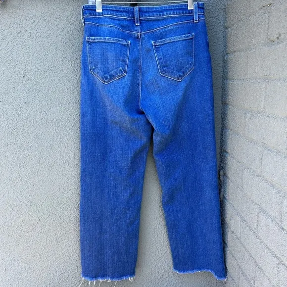 L'agence Kendra High-rise Crop Flare Jeans | Size 27