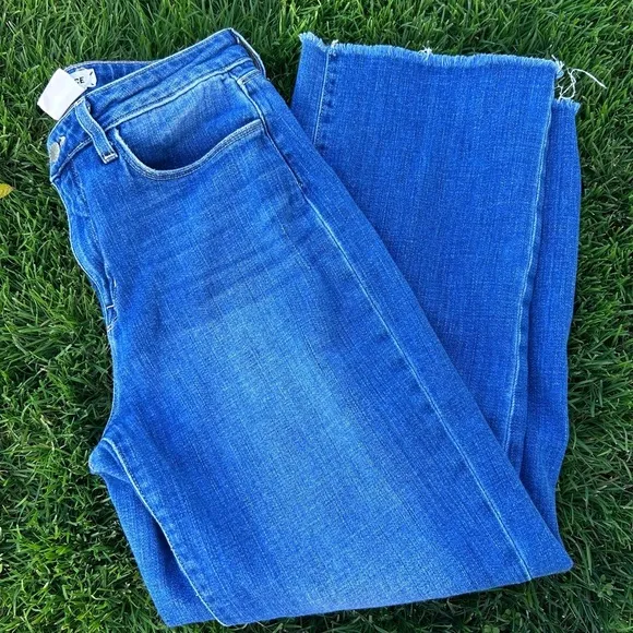 L'agence Kendra High-rise Crop Flare Jeans | Size 27