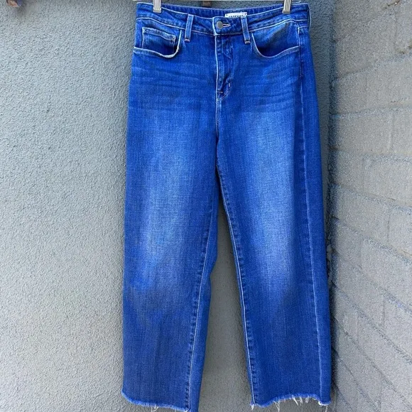 L'agence Kendra High-rise Crop Flare Jeans | Size 27