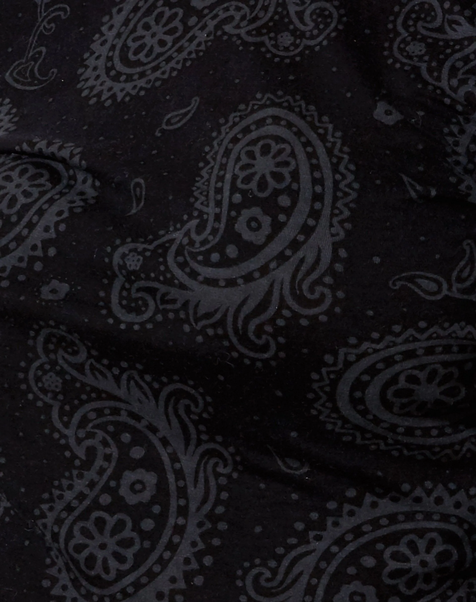 Lali Crop Top in Persian Night Black