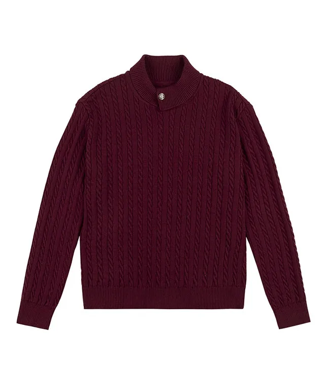 LE SONNET  Duke Cable Knit - 4 Colors