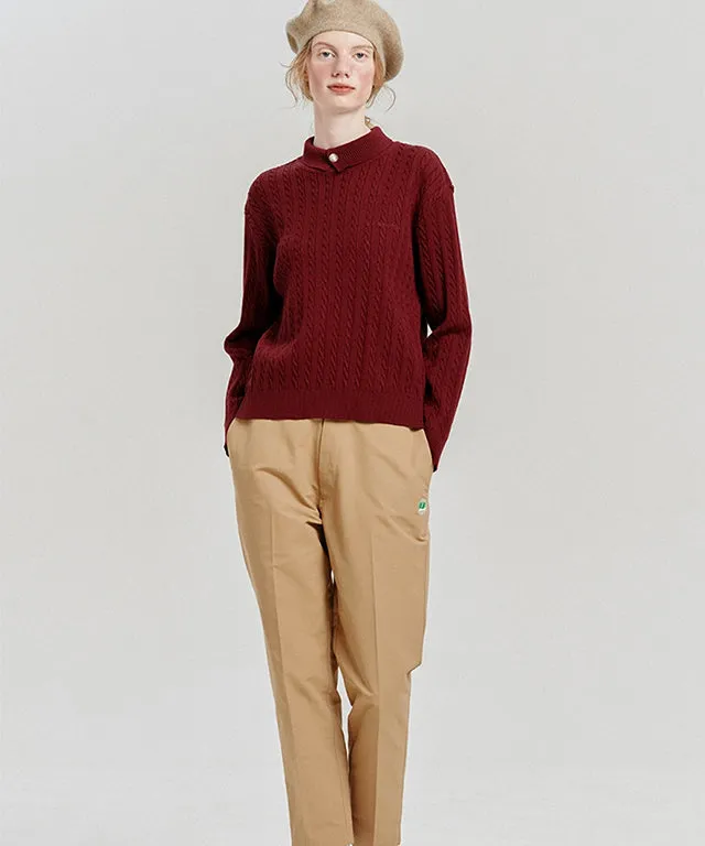 LE SONNET  Duke Cable Knit - 4 Colors