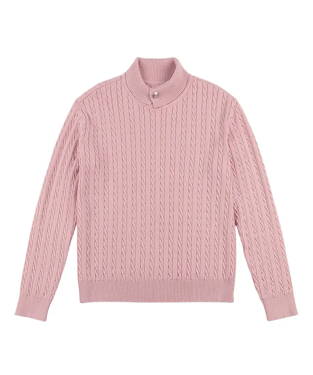 LE SONNET  Duke Cable Knit - 4 Colors