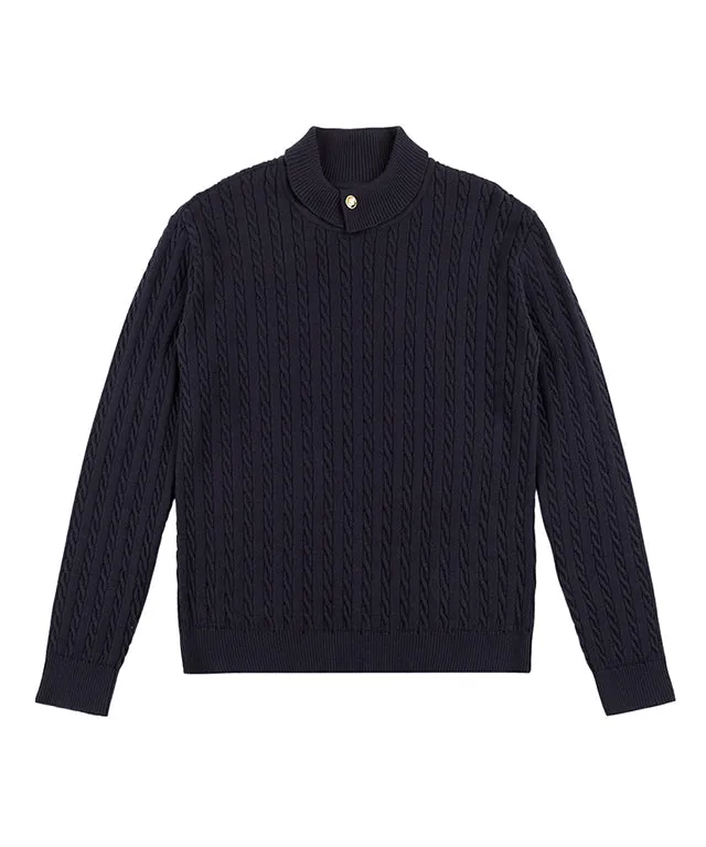 LE SONNET  Duke Cable Knit - 4 Colors