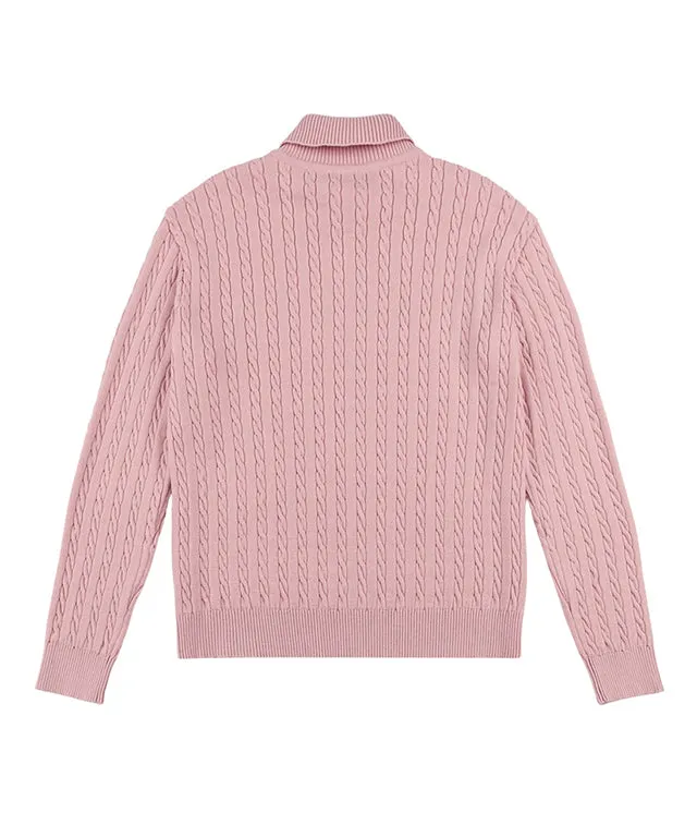 LE SONNET  Duke Cable Knit - 4 Colors
