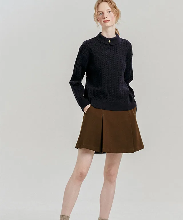 LE SONNET  Duke Cable Knit - 4 Colors