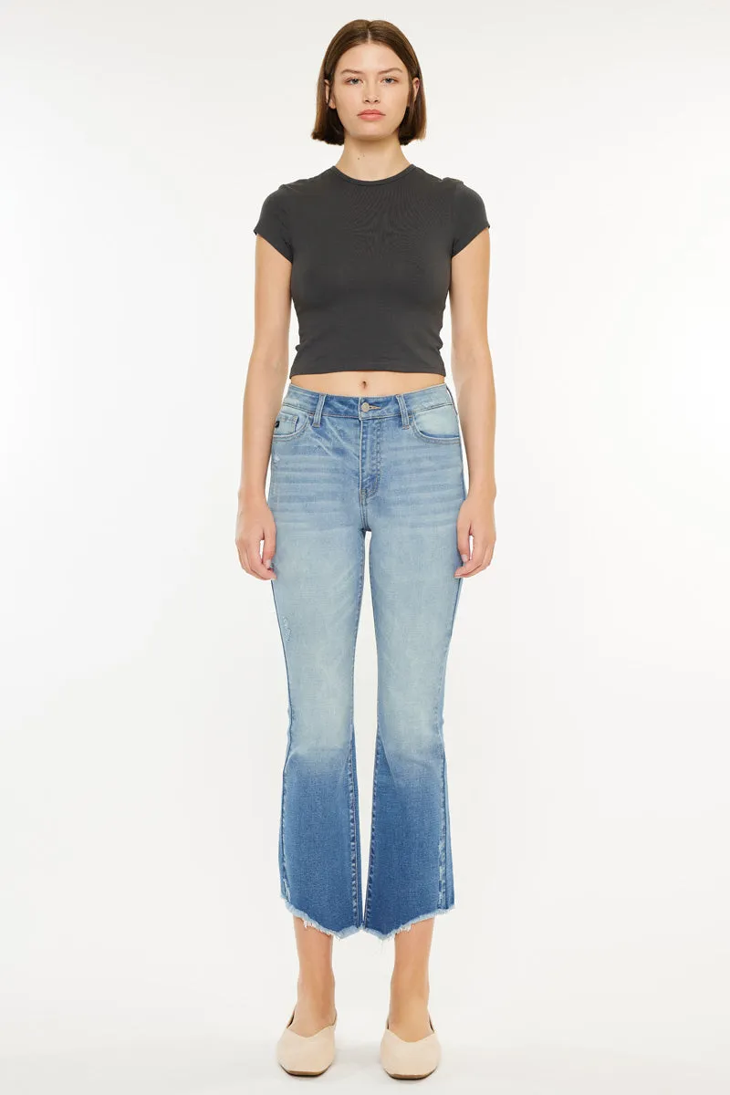 Lenny High Rise Cropped Jeans