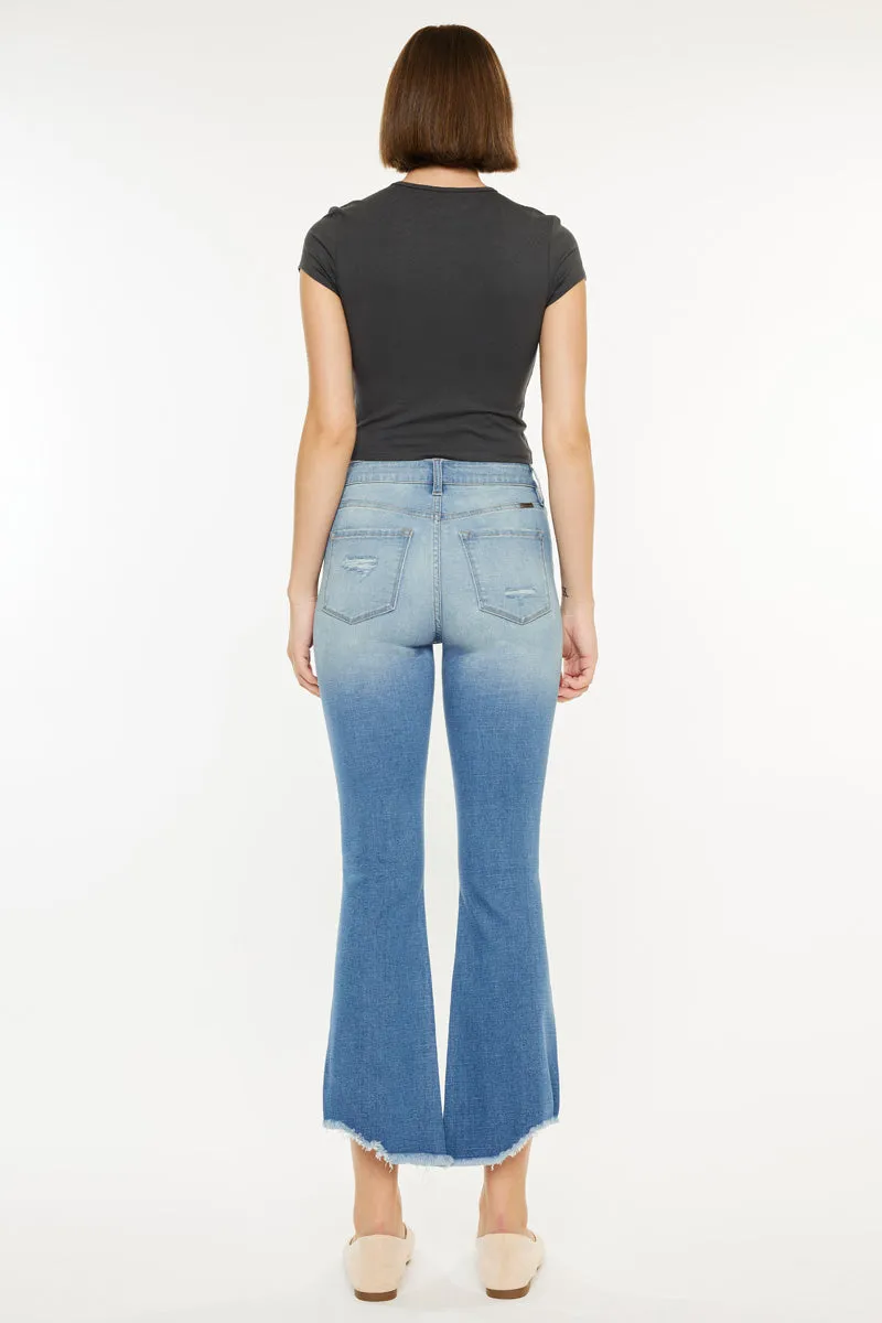 Lenny High Rise Cropped Jeans