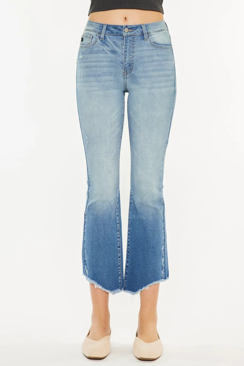 Lenny High Rise Cropped Jeans