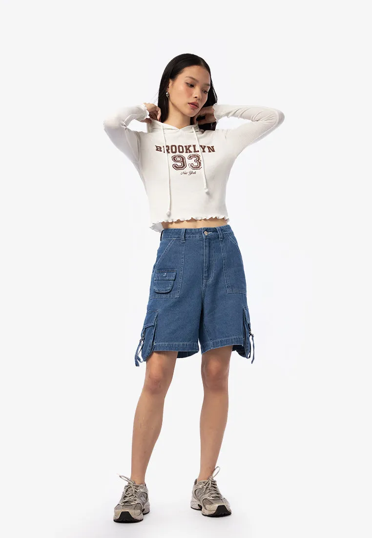 Lettuce Hem Rib Hoodie