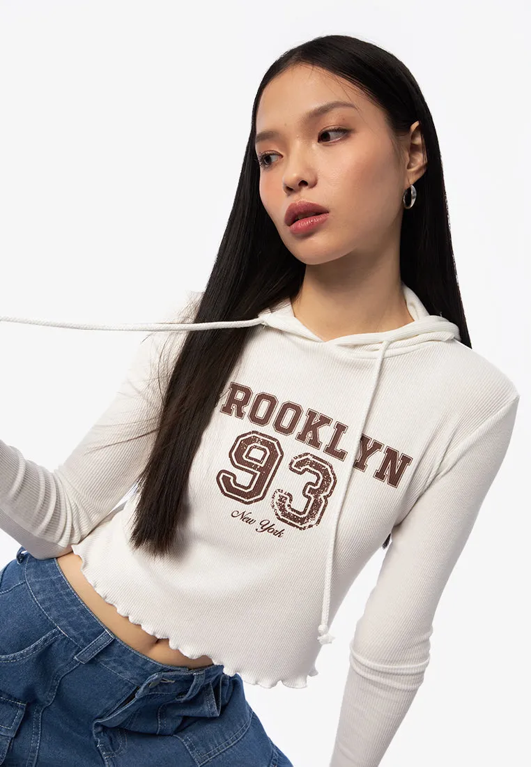 Lettuce Hem Rib Hoodie