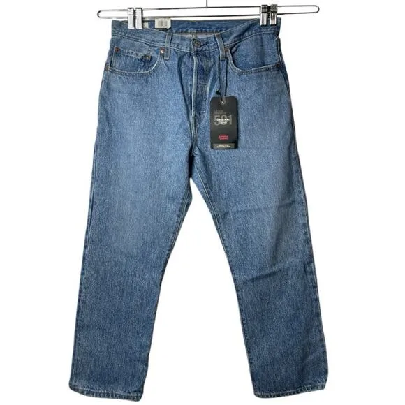 Levi’s  501 Original Cropped Straight Leg Jeans Women's Size 31X26 New