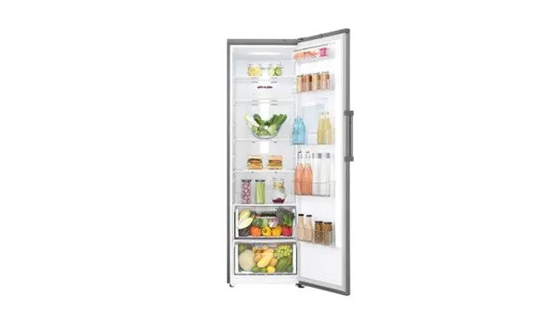 LG 386L Larder Fridge - Platinum Silver 3 GC-F411ELDM.APZQESA