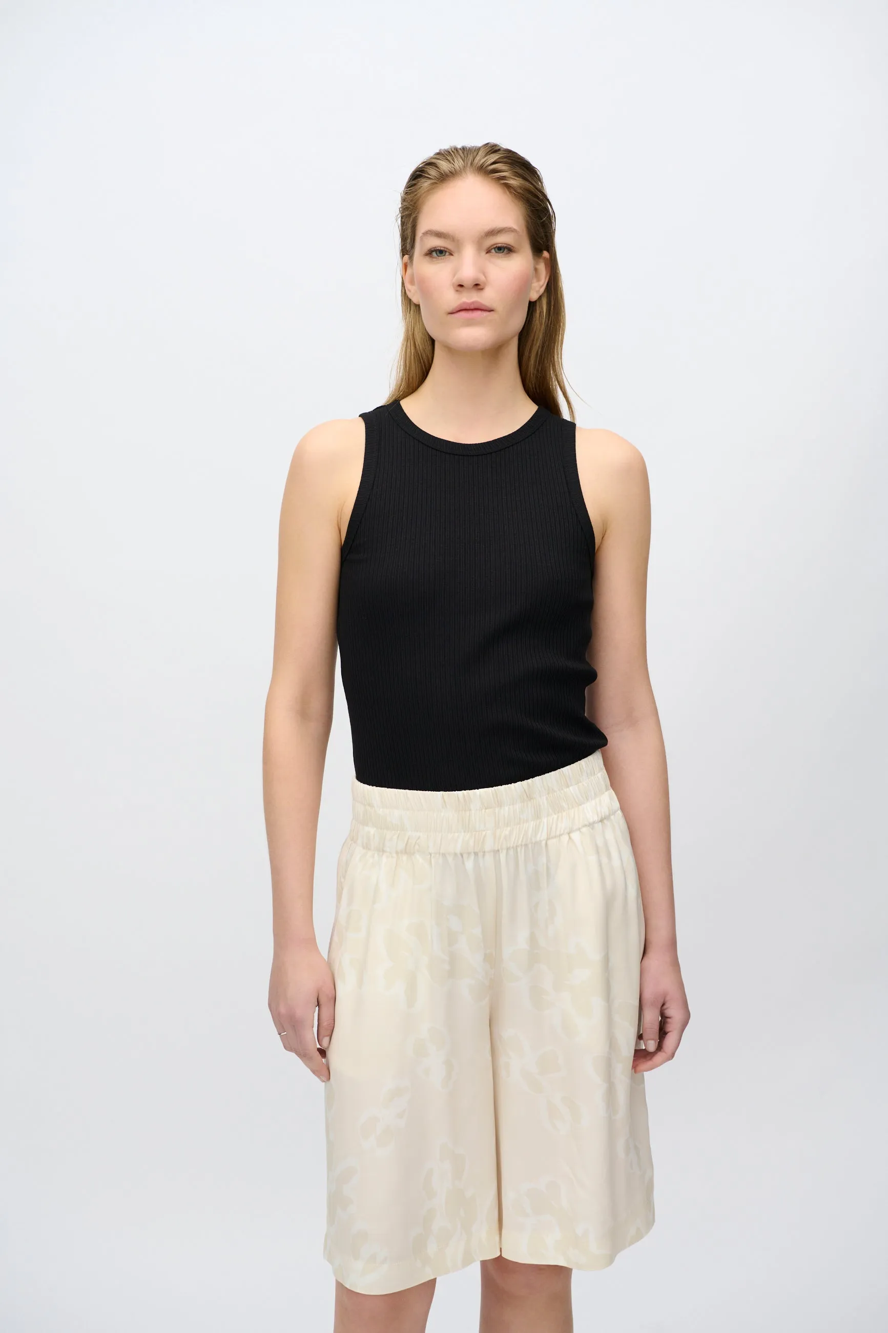 Lila tank top 4226 GOTS - Black