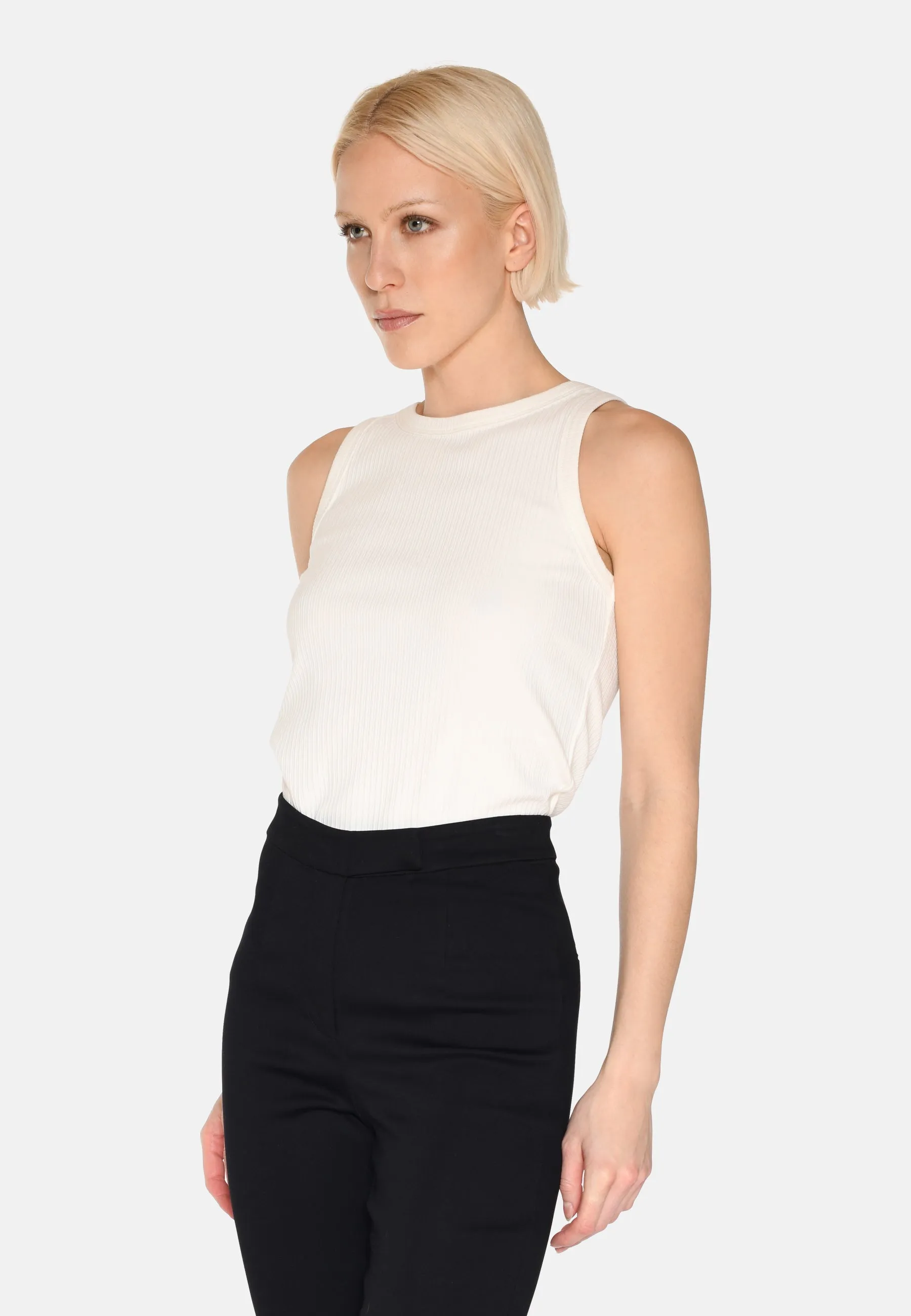 Lila tank top 4226 GOTS - Coco Milk