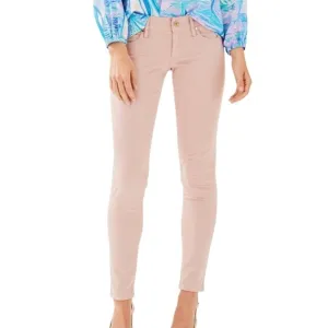 Lilly Pulitzer Jeans, Rose Pale Pink, Worth Skinny Jeans, Pants; Size Women’s 4