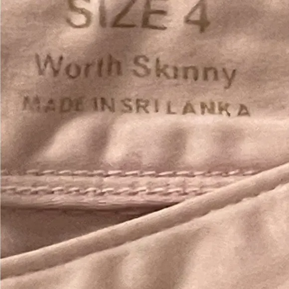 Lilly Pulitzer Jeans, Rose Pale Pink, Worth Skinny Jeans, Pants; Size Women’s 4