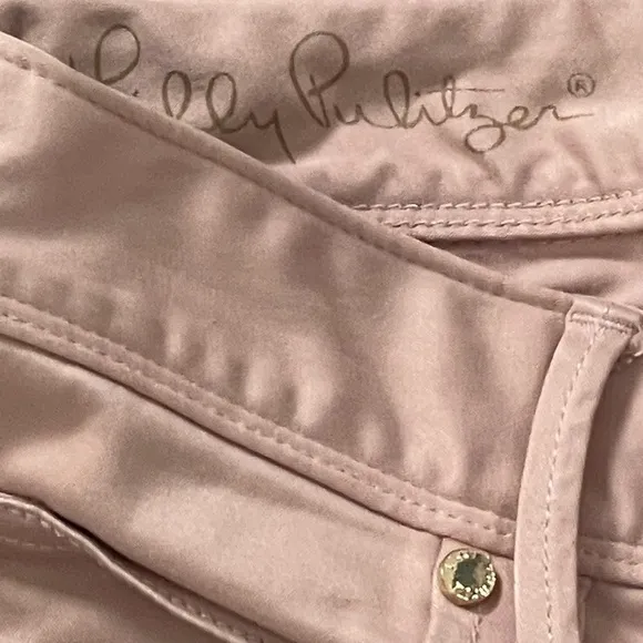 Lilly Pulitzer Jeans, Rose Pale Pink, Worth Skinny Jeans, Pants; Size Women’s 4